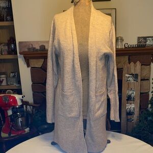 Serra Women's Open Front Cardigan Sweater - Beige